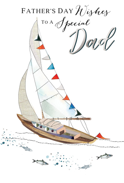 To A Special Dad On Father's Day Card