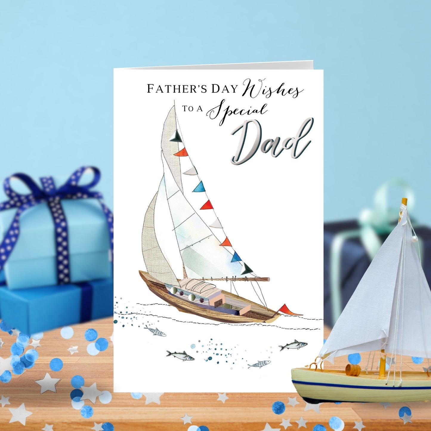 To A Special Dad On Father's Day Card