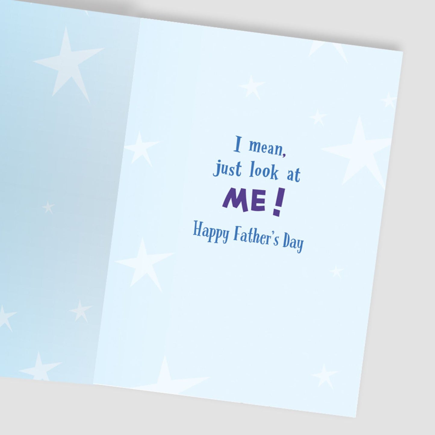Funny Father's Day Card Dad From The Perfect Son Joke Greeting Card