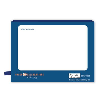 Pop Up Father's Day Card & Chocolate Treat Tray Best Dad Card & Gift