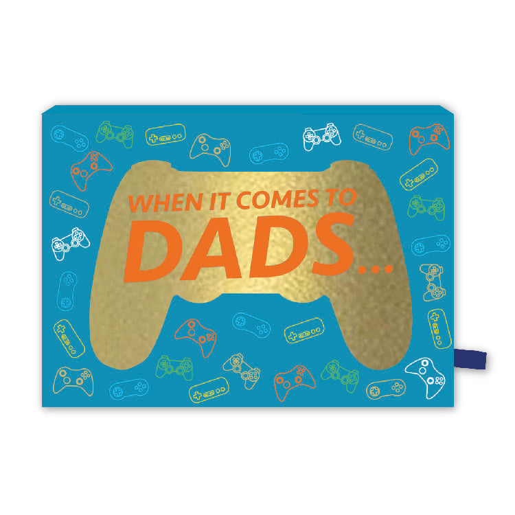 Pop Up Father's Day Card & Chocolate Treat Tray Gamer Dad Card & Gift