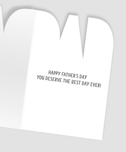 Dad You're A Star & Deserve The Best Father's Day Greeting Card