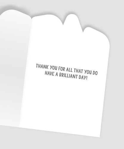 Dad Happy Father's Day Thank You For All You Do Father's Day Greeting Card