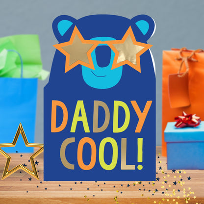 Daddy Bear Daddy Cool Father's Day Greeting Card