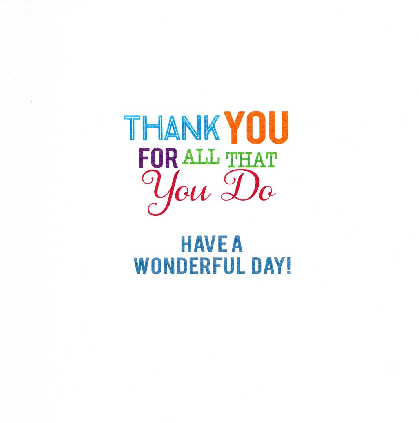 Grandfather Father's Day Square Script Greeting Card