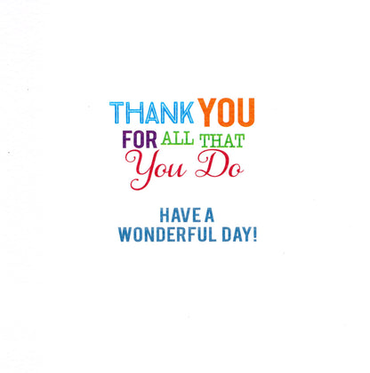 Grandfather Father's Day Square Script Greeting Card