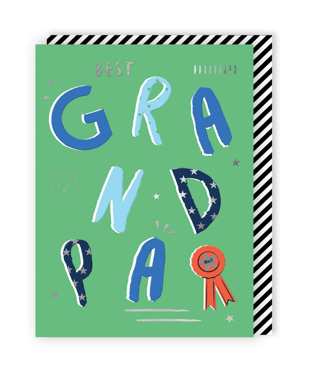 Best Grandpa Have A Brilliant Father's Day Greeting Card