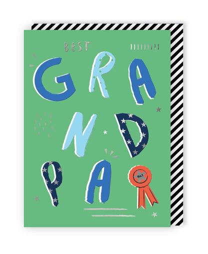Best Grandpa Have A Brilliant Father's Day Greeting Card