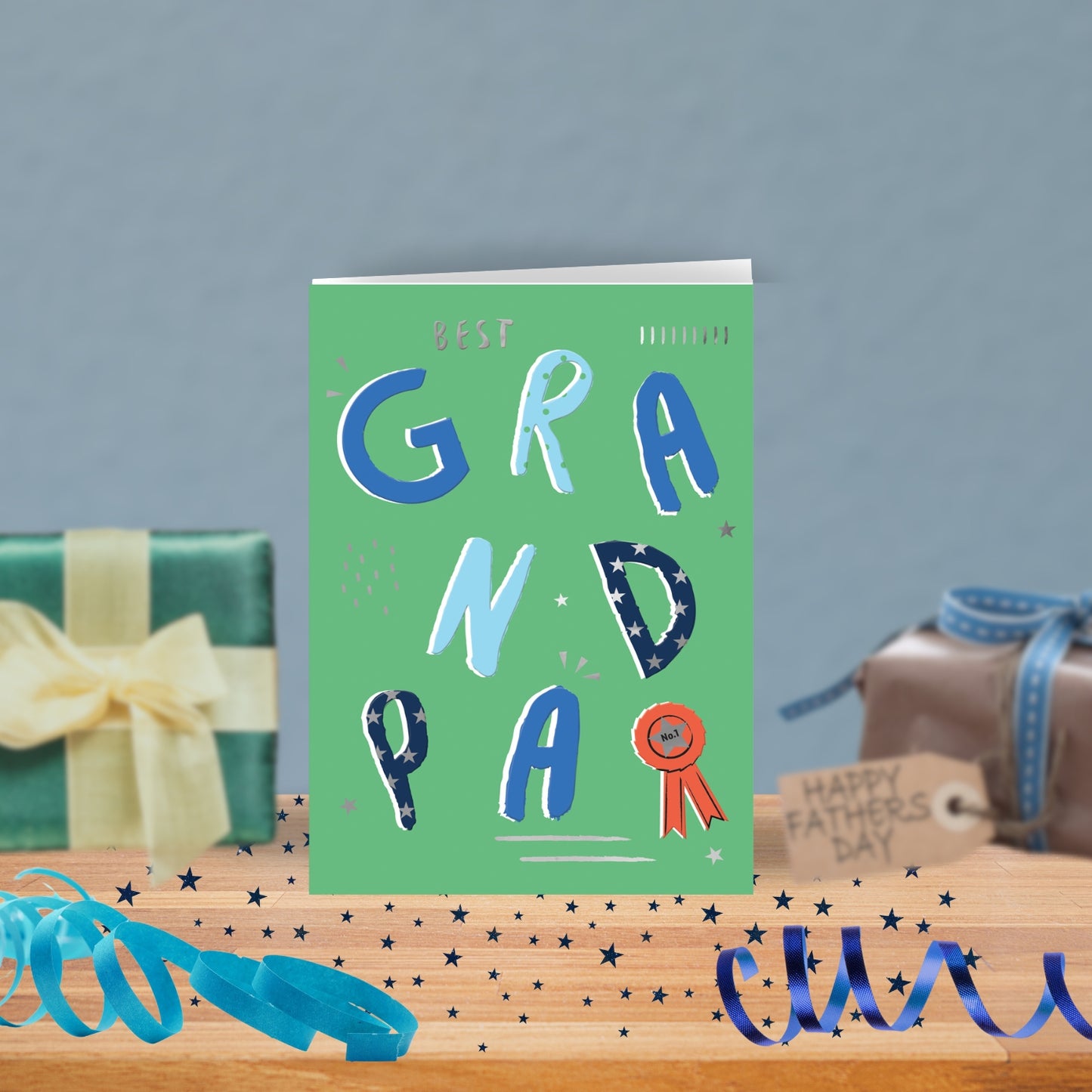 Best Grandpa Have A Brilliant Father's Day Greeting Card