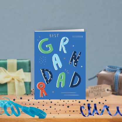 Best Grandad Have A Brilliant Father's Day Greeting Card