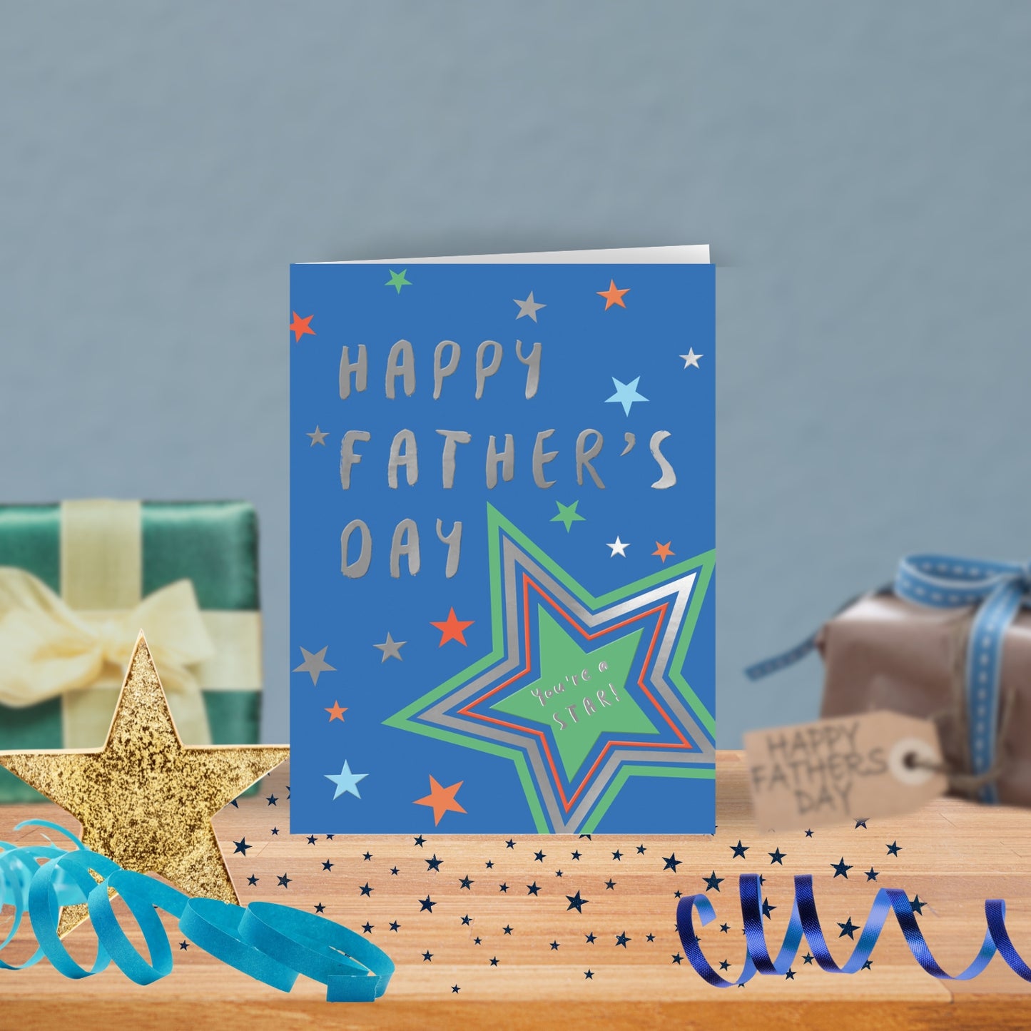 Happy Father's Day You're A Star! Father's Day Greeting Card