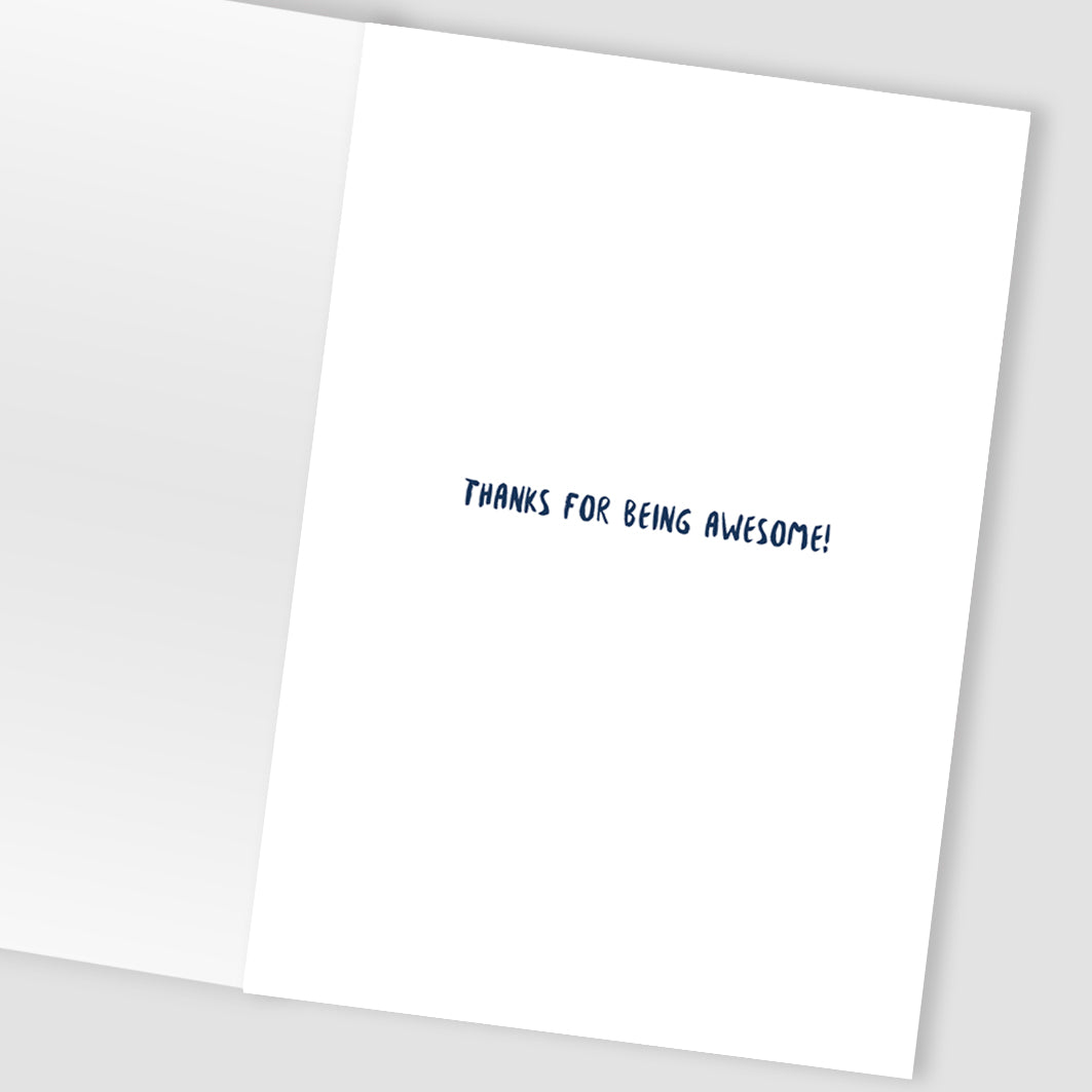 Hey Dad Happy Father's Day Fun-Tastic Father's Day Greeting Card