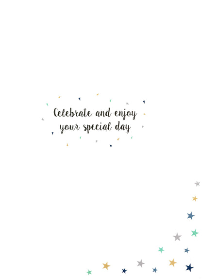 Happy Birthday To You Glitter Gigantic Greeting Card  A4 Sized Cards