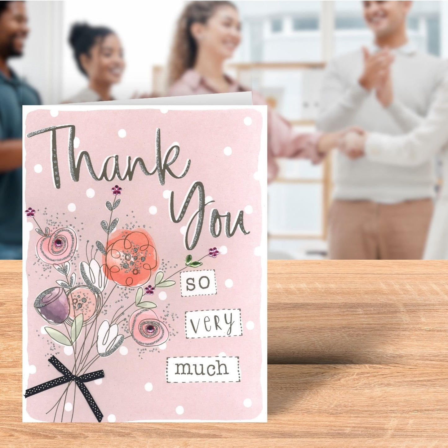 Thank You So Very Much Gigantic Greeting Card  A4 Sized Cards