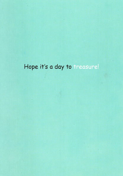 Ahoy There Birthday Boy 4th Birthday Greeting Card