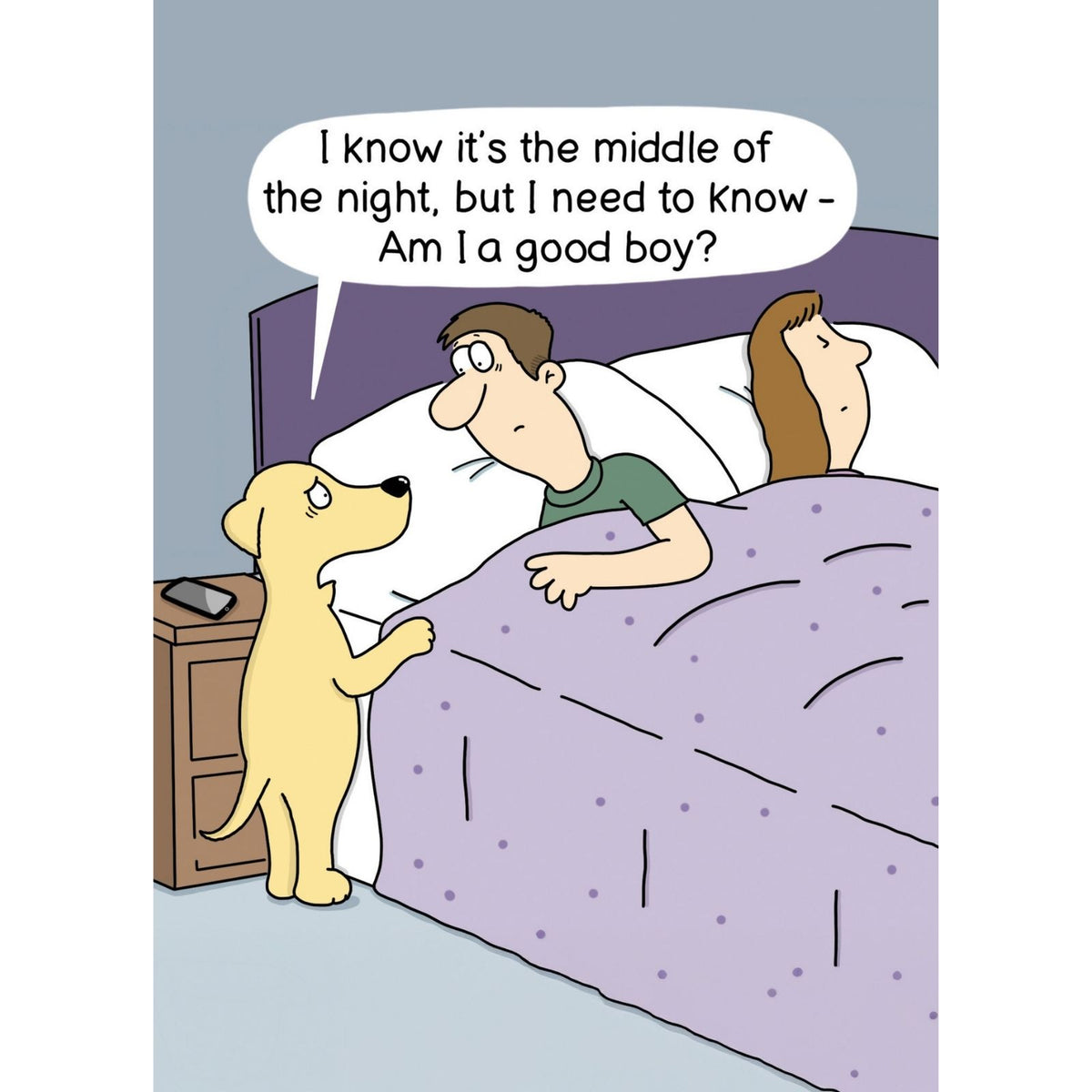 Funny Twizler Greeting Card Dog Am I A Good Boy Birthday Or Any Occasion Humour