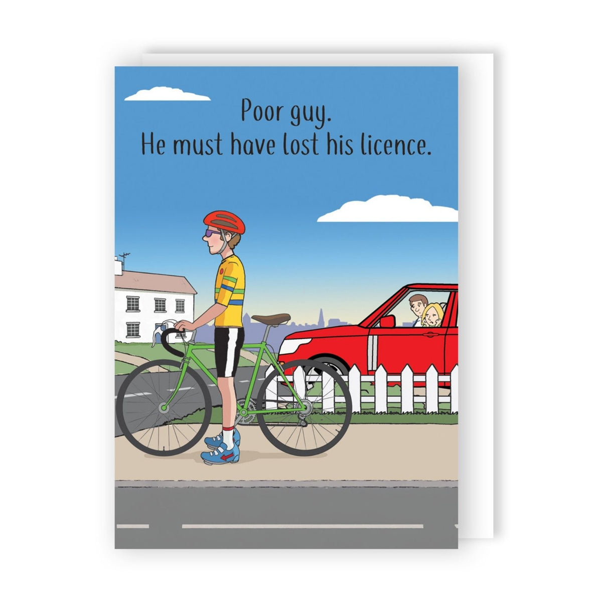 Funny Twizler Greeting Card Lost His Licence Birthday Or Any Occasion Humour