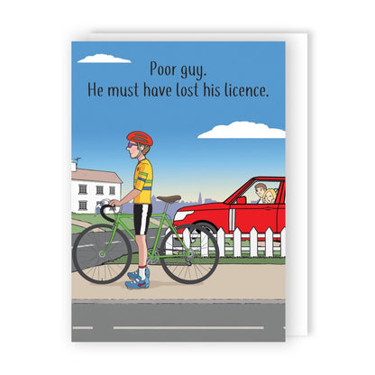 Funny Twizler Greeting Card Lost His Licence Birthday Or Any Occasion Humour
