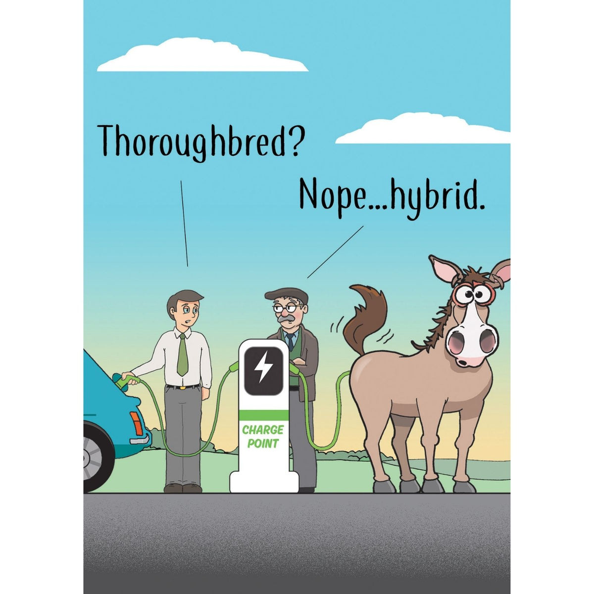 Funny Twizler Greeting Card Hybrid Donkey Birthday Or Any Occasion Humour