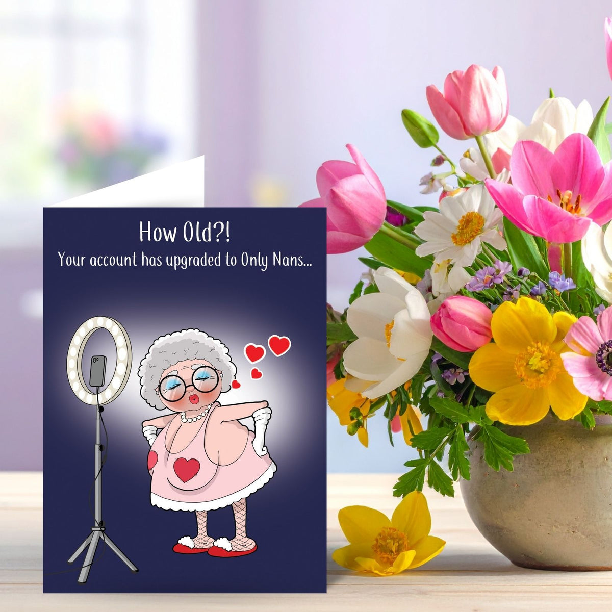 Funny Twizler Greeting Card Only Nans Birthday Or Any Occasion Humour