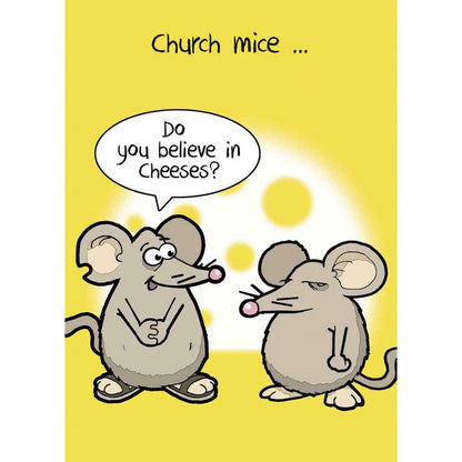 Funny Twizler Greeting Card Church Mice Birthday Or Any Occasion Humour