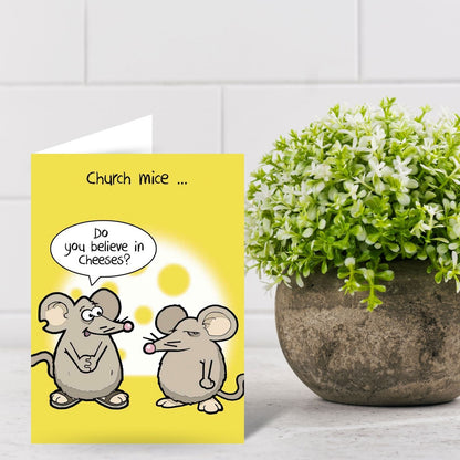 Funny Twizler Greeting Card Church Mice Birthday Or Any Occasion Humour