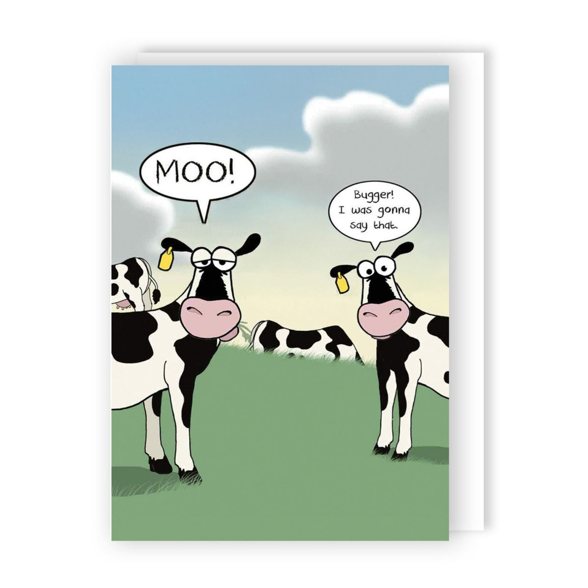 Funny Twizler Greeting Card Jealous Cow Birthday Or Any Occasion Humour