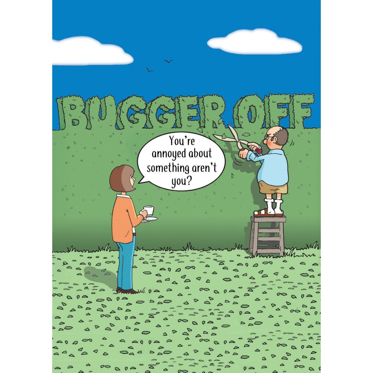 Funny Twizler Greeting Card Neighbour Wars Birthday Or Any Occasion Humour