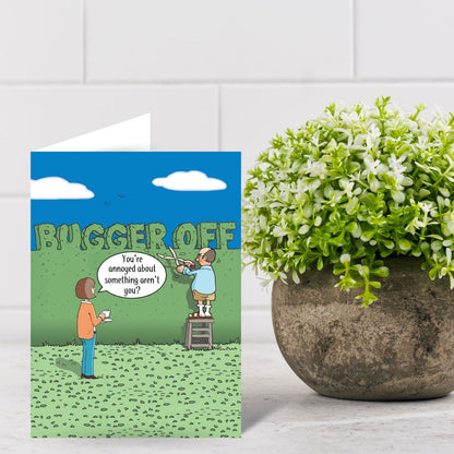 Funny Twizler Greeting Card Neighbour Wars Birthday Or Any Occasion Humour
