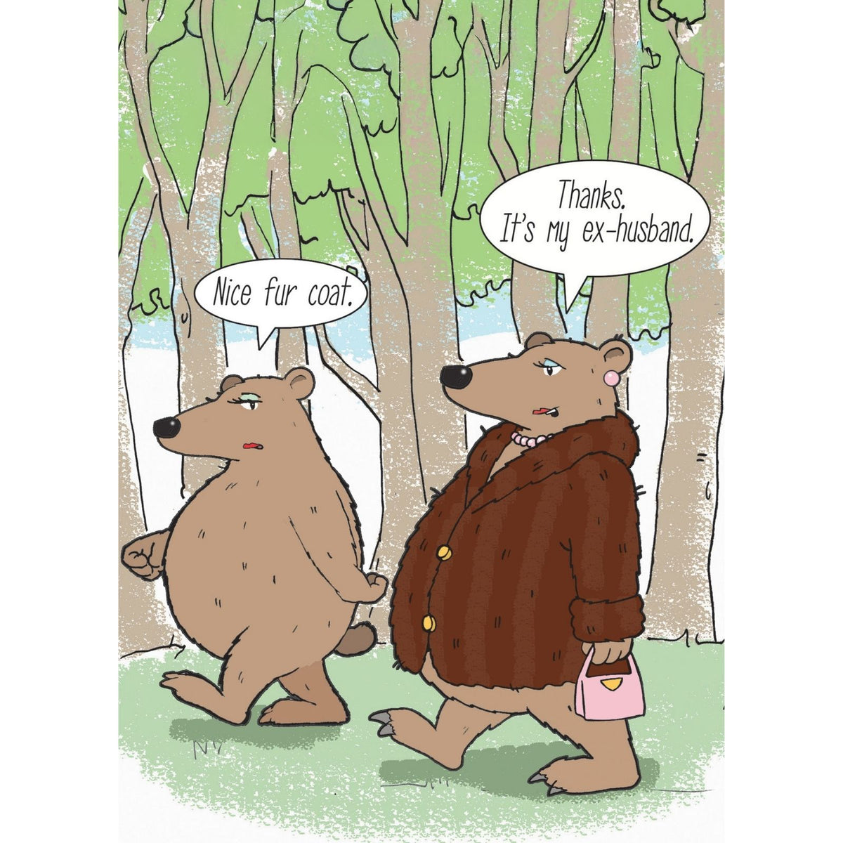 Funny Twizler Greeting Card It's My Ex-Husband Birthday Or Any Occasion Humour