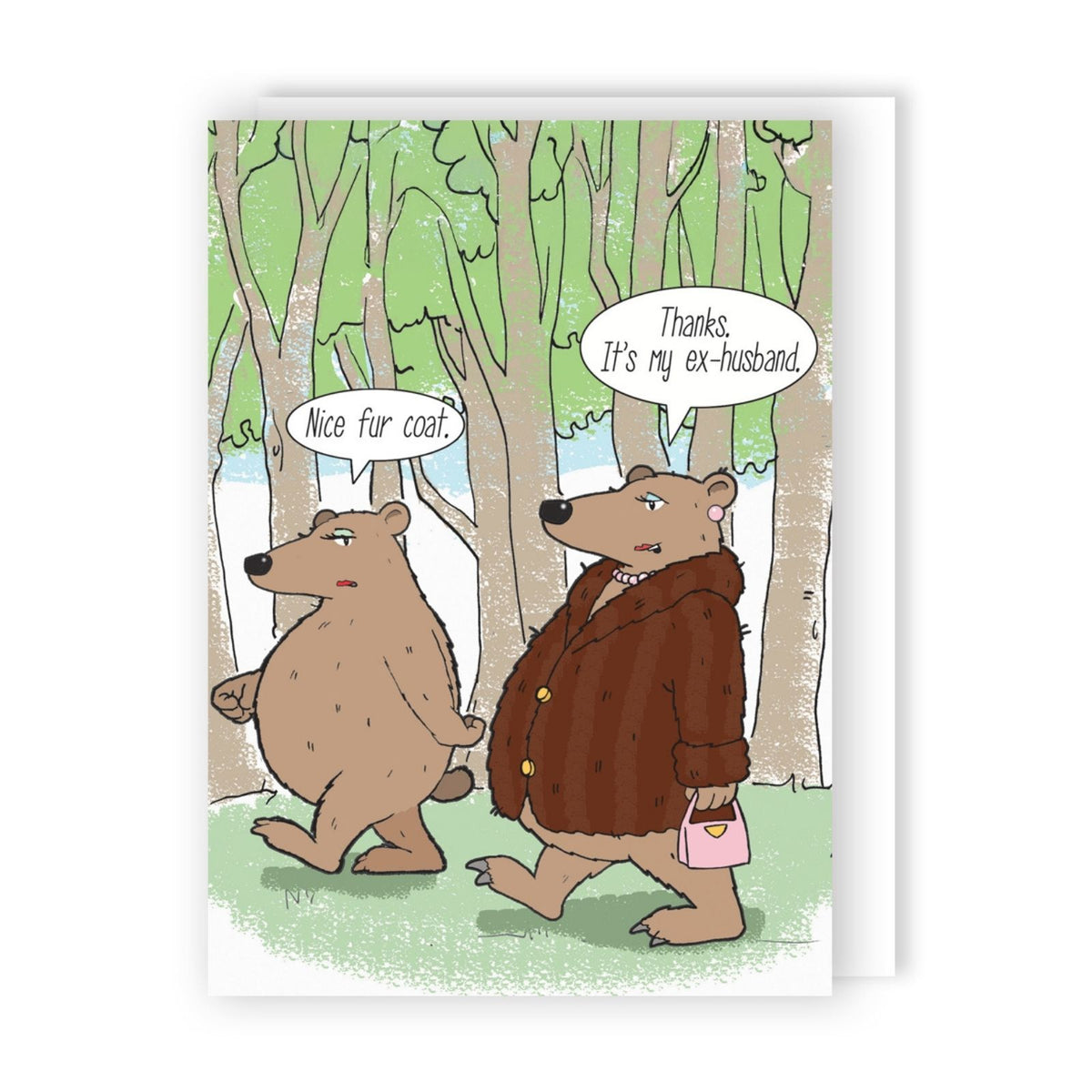 Funny Twizler Greeting Card It's My Ex-Husband Birthday Or Any Occasion Humour