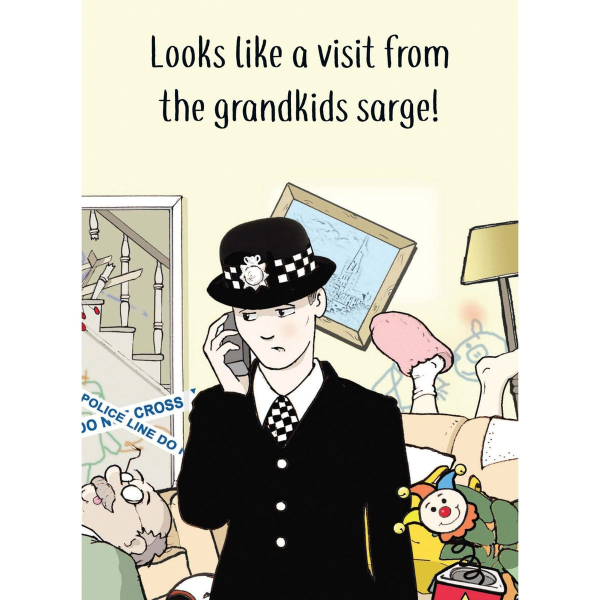 Funny Twizler Greeting Card Grandkids Visit Birthday Or Any Occasion Humour