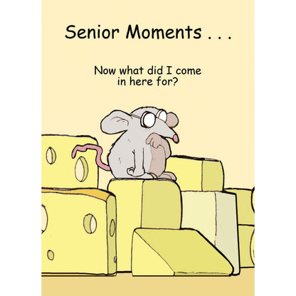Funny Twizler Greeting Card Senior Moments Birthday Or Any Occasion Humour