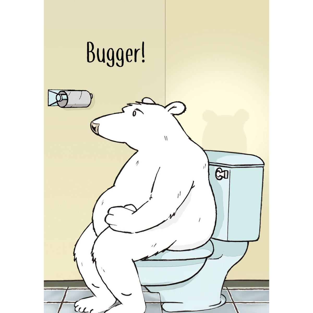 Funny Twizler Greeting Card No Toilet Paper Birthday Or Any Occasion Humour