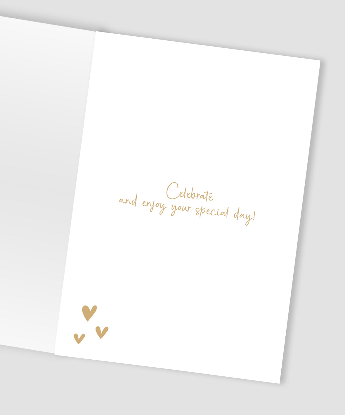 On Your Anniversary With Love Gold Flowerful Love! Anniversary Greeting Card
