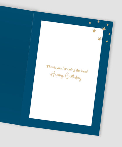 Dad No One Measures Up To You The Best Birthday Greeting Card