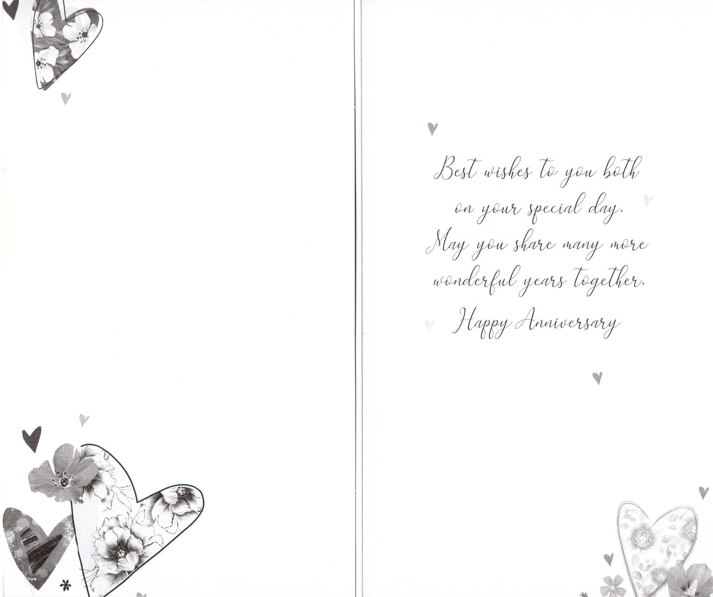 Spin The Wheel Multiple Anniversary Card Embellished Champagne Greeting Card