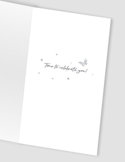 Friend Birthday Card Embellished Cocktail Drinks Champagne Greeting Card