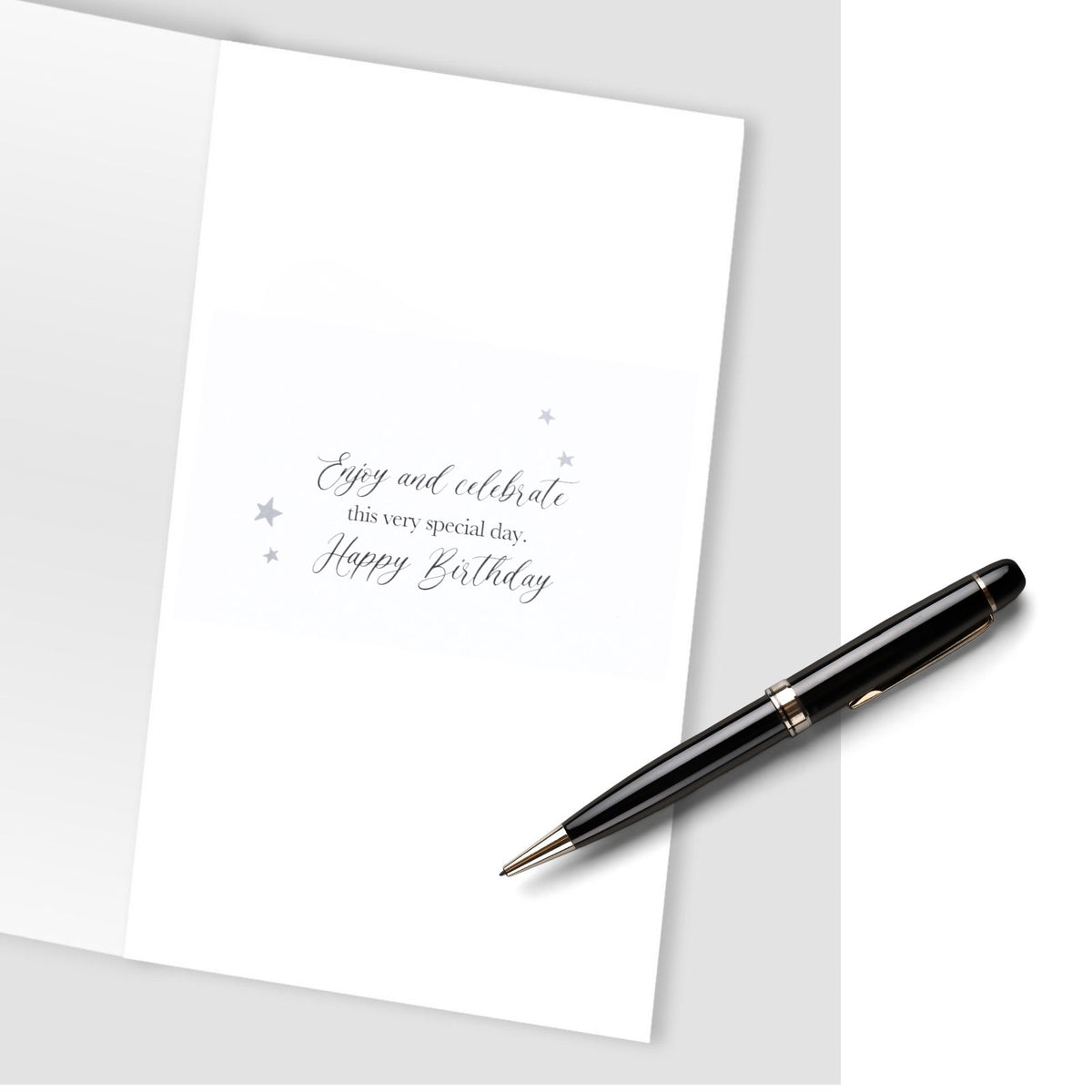 50th Birthday Card For Him Champagne Hand-Finished Embellished Fifty Design