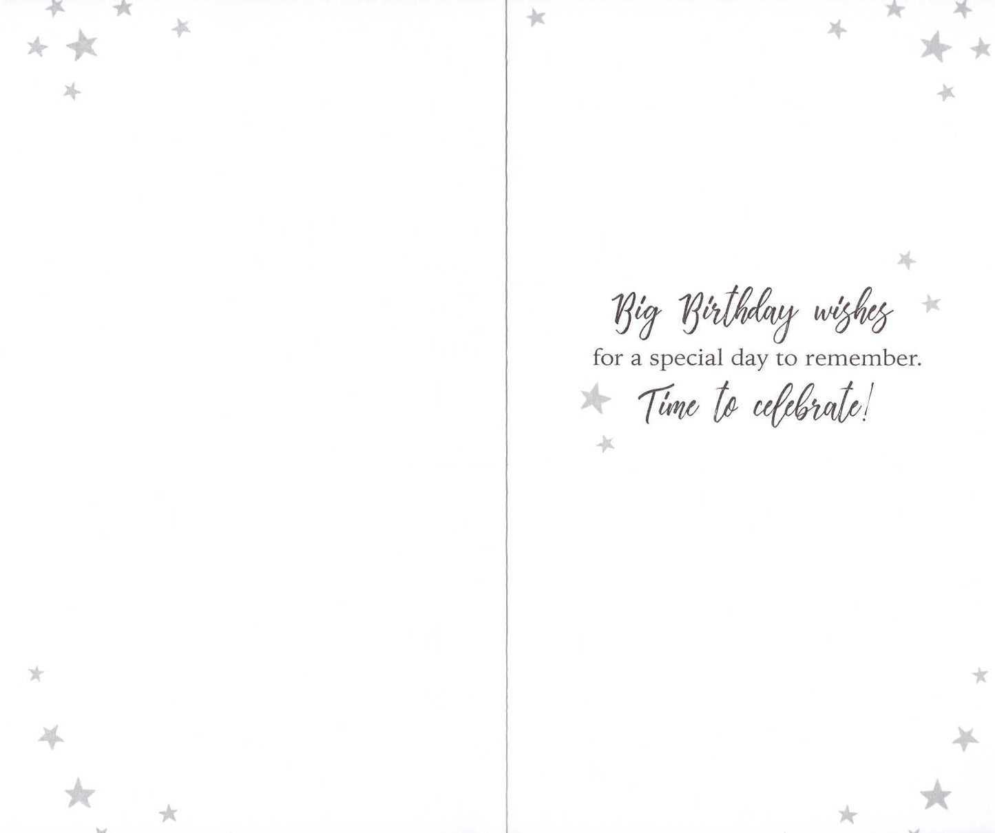 70th Birthday Card Embellished Fizz Popping Champagne Greeting Card