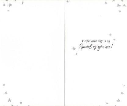 Amazing Dad Happy Birthday Card Embellished Balloons Champagne Greeting Card