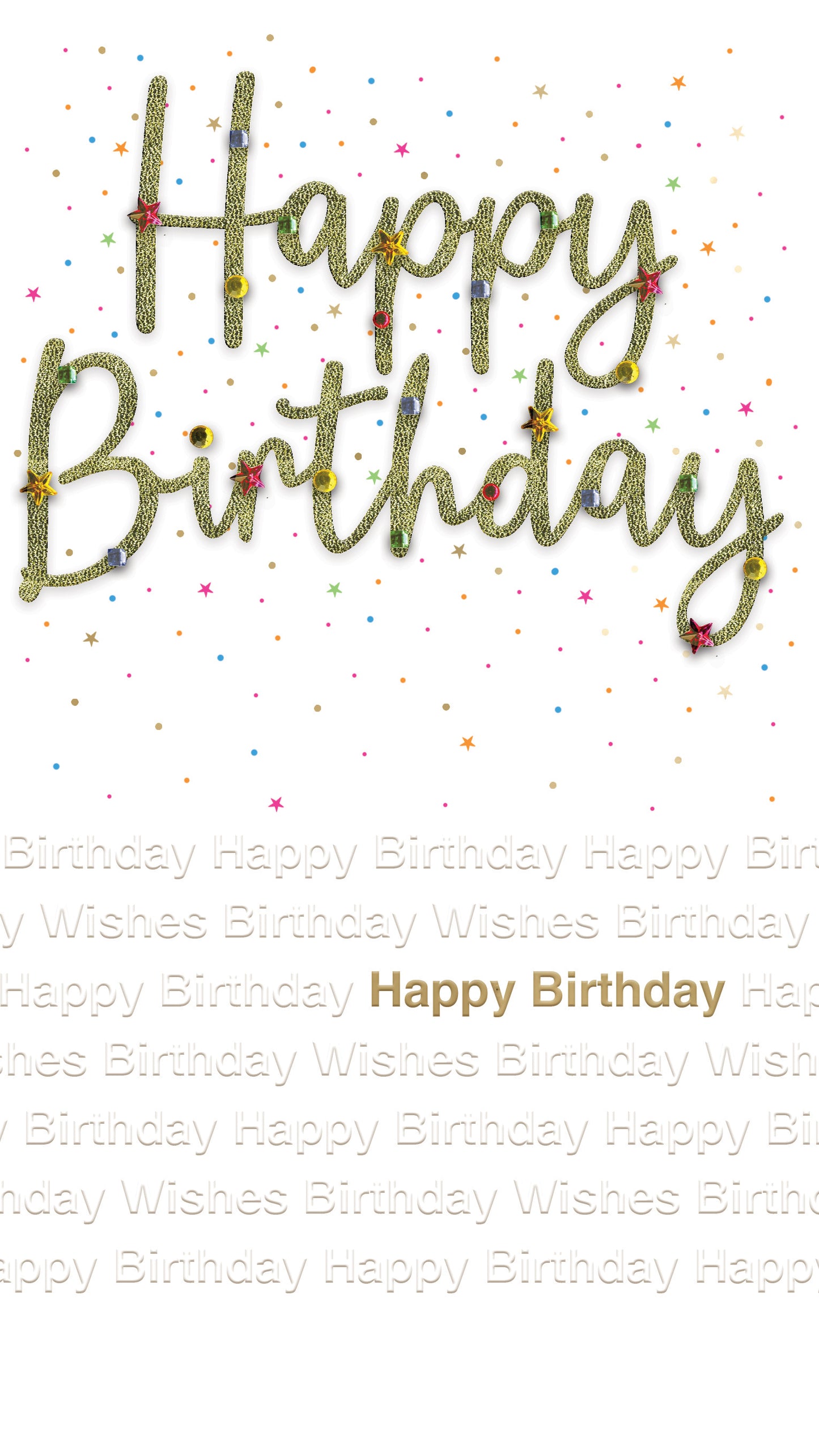 Happy Birthday Gold-tastic Birthday Hand-Finished Champagne Birthday Card