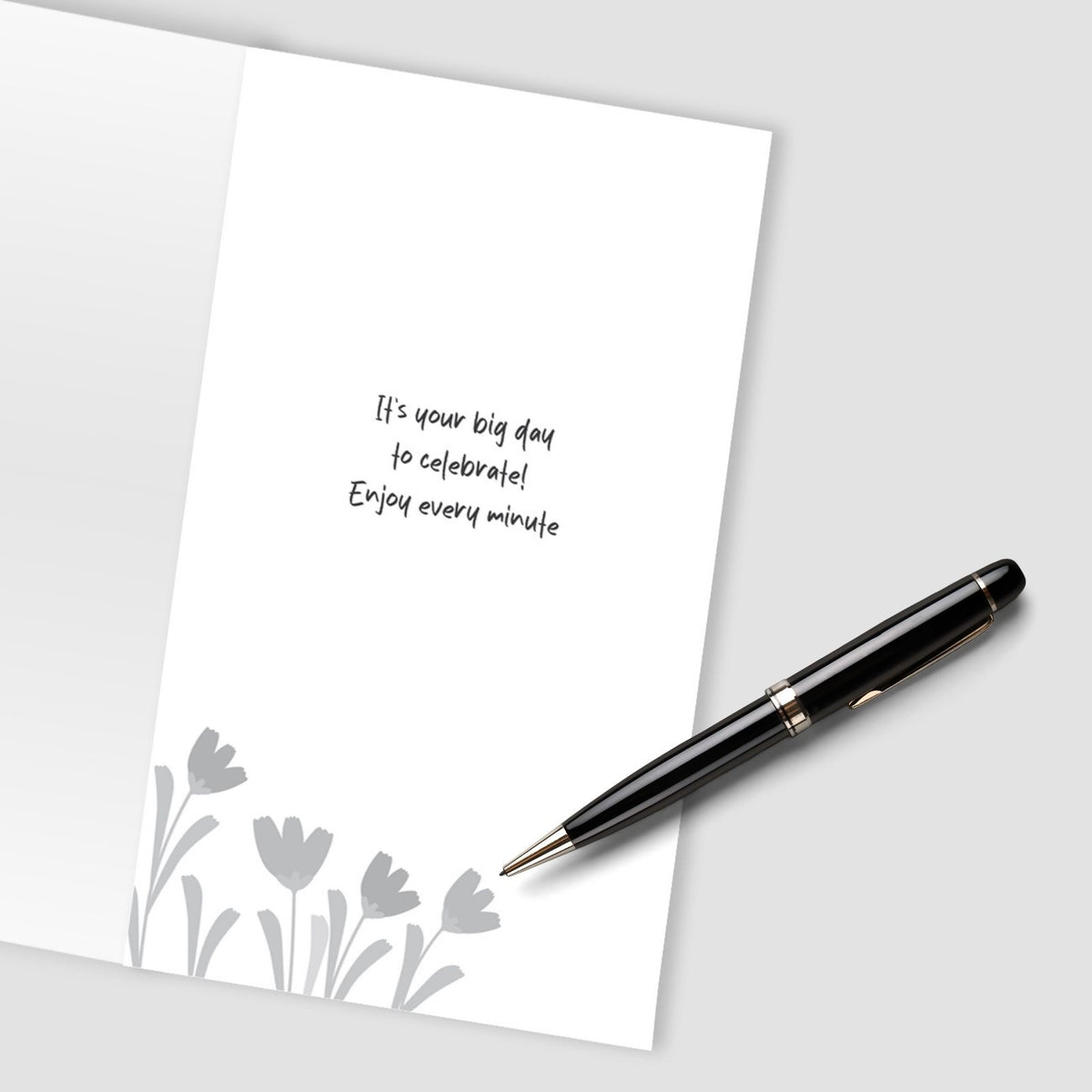 Sister Birthday Card  Champagne Hand-Finished Embellished Gift For You Design