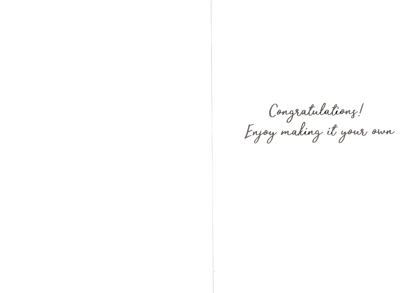 Happy New Home Paint Brushes Greeting Card