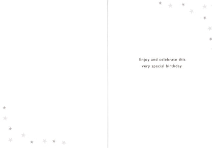 Happy 60th Embellished Birthday Greeting Card