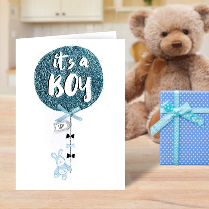 It's A Boy New Baby Greeting Card