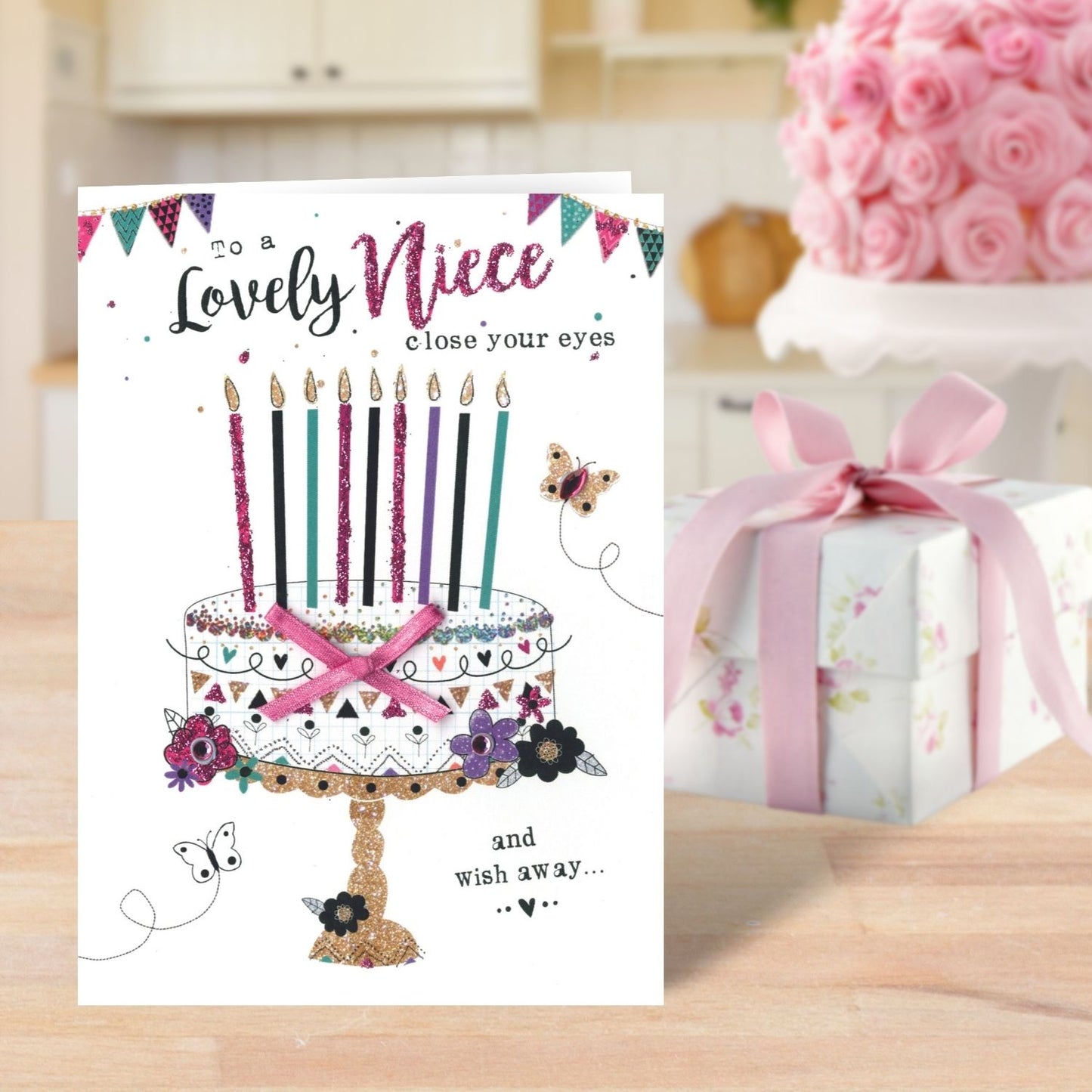 To A Lovely Niece Birthday Greeting Card