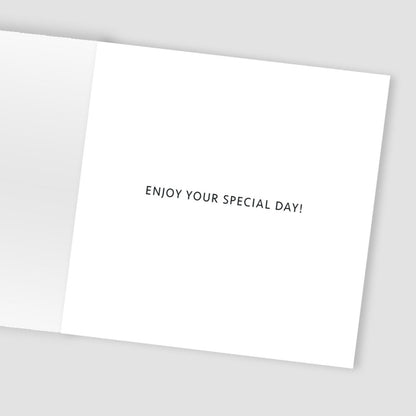 Birthday Love Birthday Card For Her Embossed & Foiled Kazoo Range