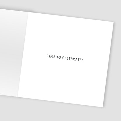 Woooh! It's Your Birthday Card Neon Confetti Embossed & Foiled Kazoo Range