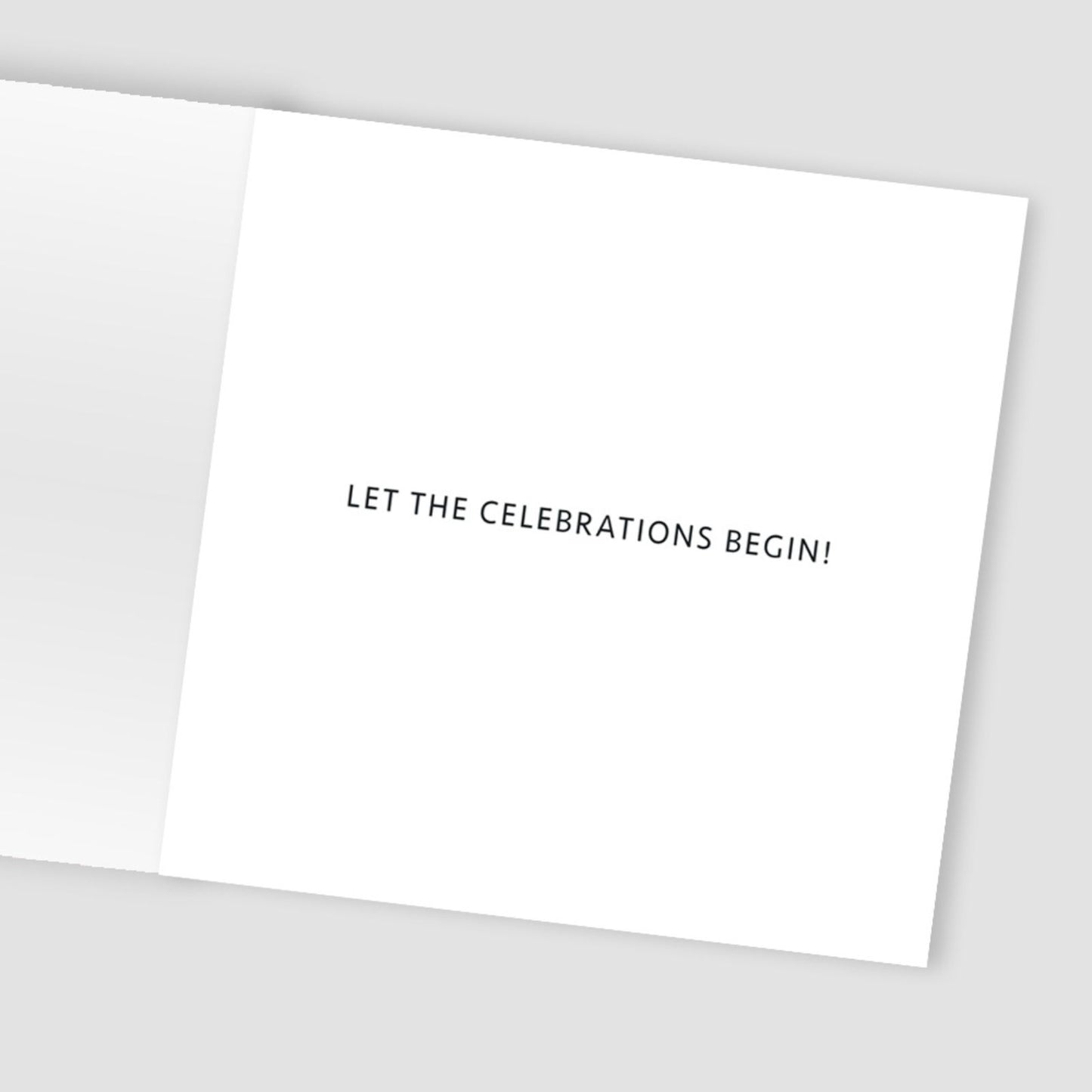 Happy Birthday! Card Neon Party Celebration Embossed & Foiled Kazoo Range